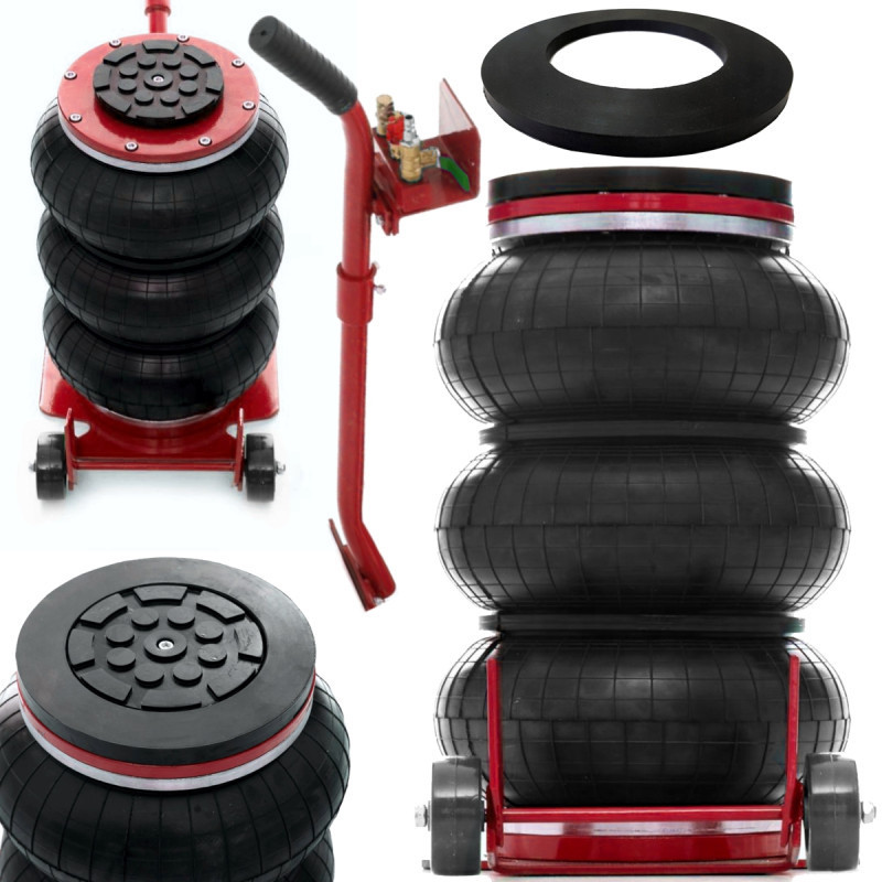 Домкрат 3,5т (135-420мм) підкатний пневматичний 6-12bar,Ø270мм Одеса - фото 2