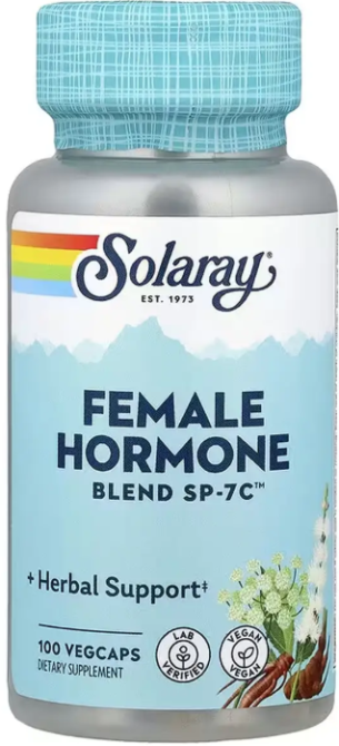 Жіночий гормон Solaray Female Hormone SP-7C 100 вег капс Київ - фото 1