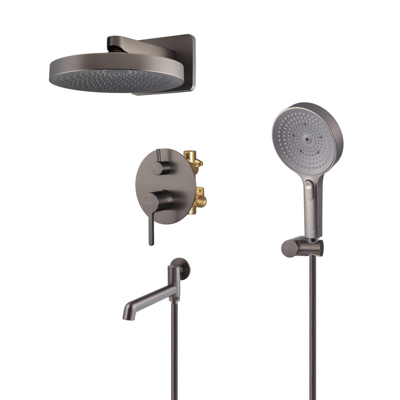 Вбудована душова система Koer KB-66029-07 3 функції (Колір графіт) (KR5954) ( 25982 ) Харків - фото 10