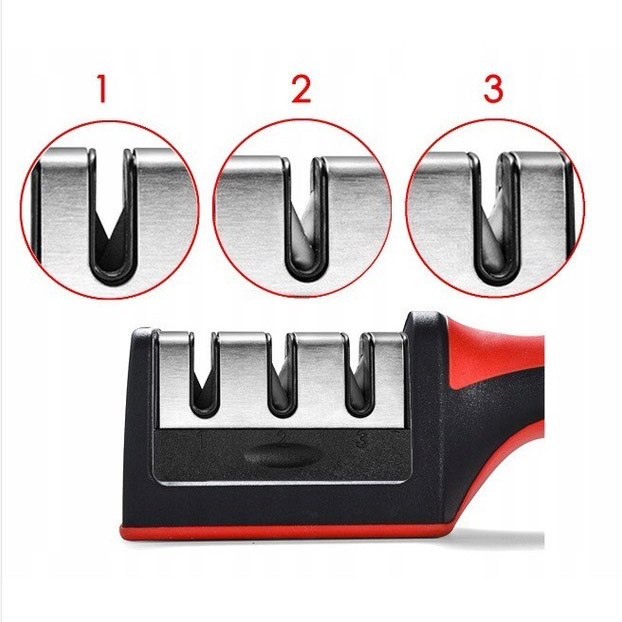 Точилка для разных ножей RS-168, Профессиональная точилка для ножей Приспособа заточки FK-96 Львов - изображение 4