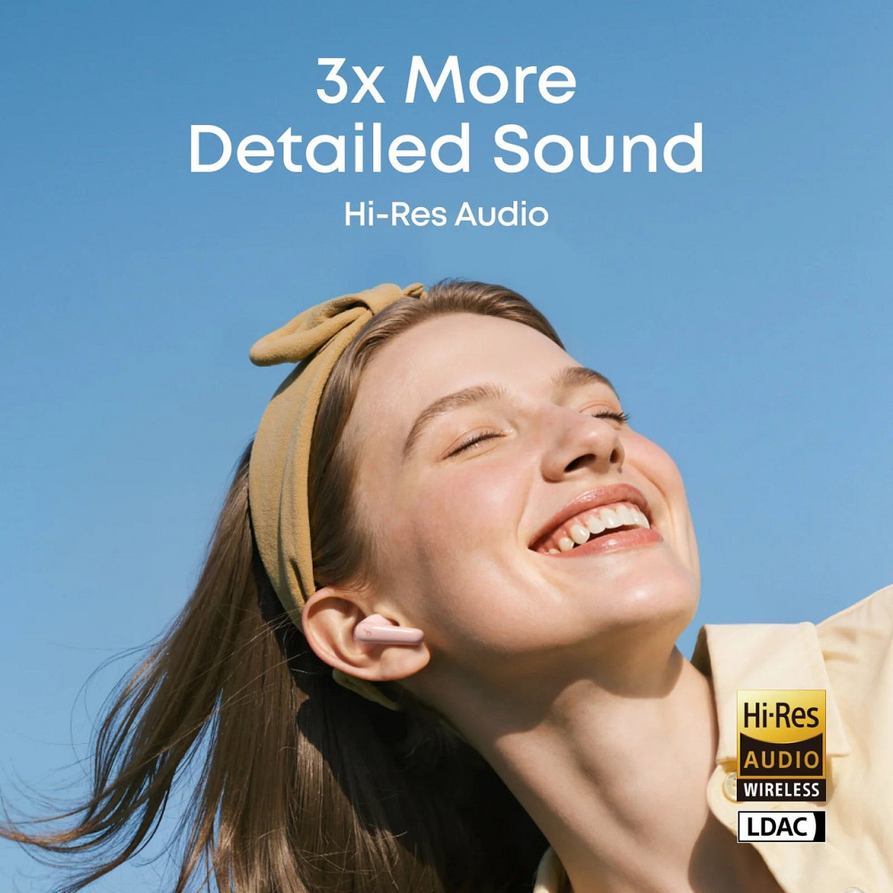 Bluetooth-гарнітура Anker SoundCore R60i NC Pink (D1202G51) ( 26052 ) Харків - фото 7
