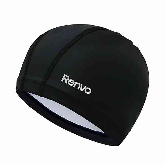 Доросла шапочка для плавання Renvo Salar Чорний Уні OSFM (2SC400-01) Київ