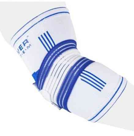 Налокітник Power System PS-6007 Elbow Support Pro White/Blue (1шт.) S/M Кам'янське