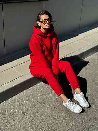 Теплый костюм женский Красный XS/S Харьков