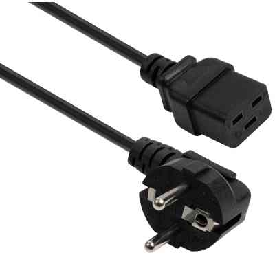 Кабель питания C19 1.8m 1.5mm 2 copper Vinga (VYPCC191815CU) Винница