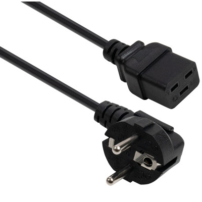 Кабель питания C19 1.8m 1.5mm 2 copper Vinga (VYPCC191815CU) Винница - изображение 1