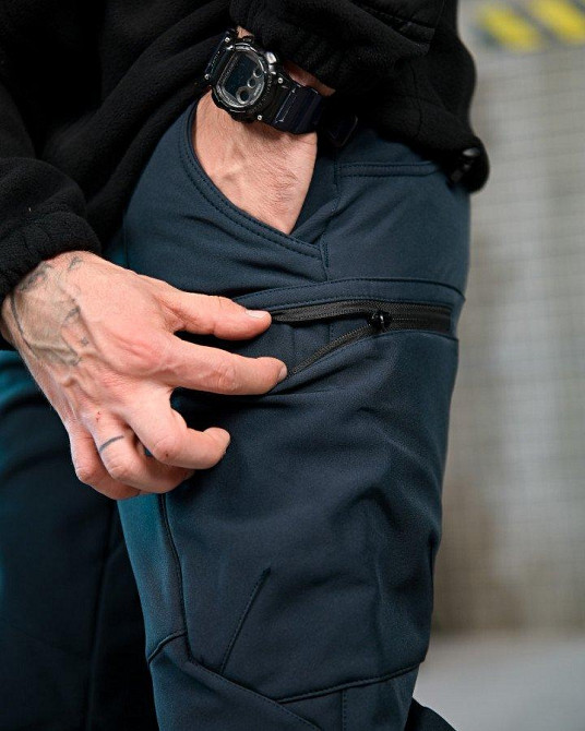 Тактические штаны софтшел DRAFT  высокая талия  высокая талия   ВТ7622 Одесса - изображение 7