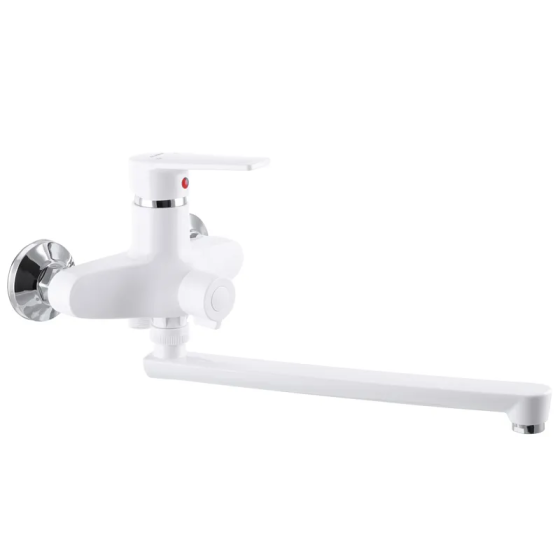 Змішувач для ванни Plamix Oscar-006 Euro Білий    ( PM0599 ) 29460 Харьков