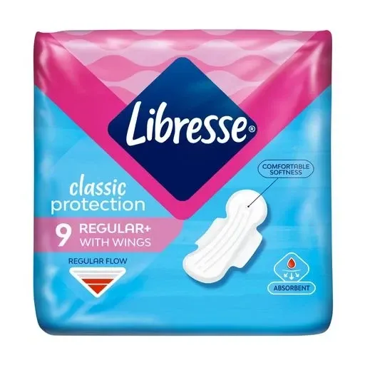 Гігієнічні прокладки Libresse Classic Protection Regular 9 шт. Київ - фото 1