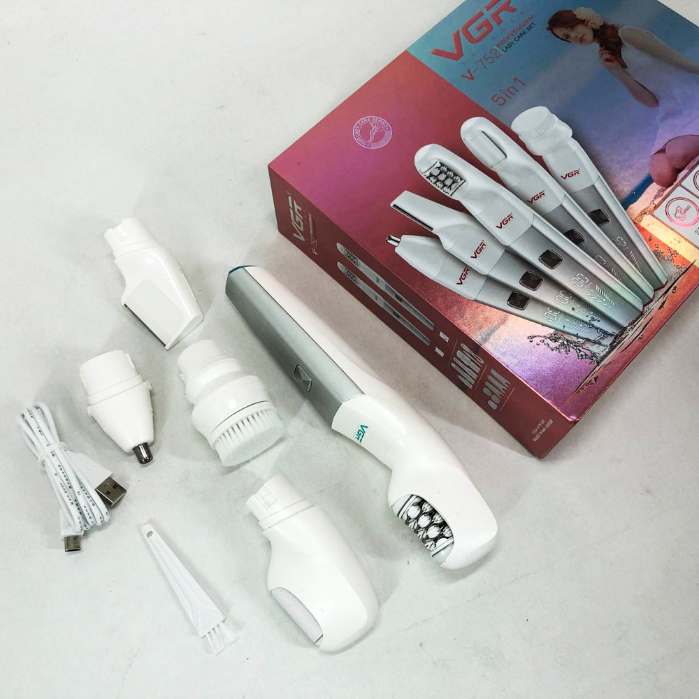 Електрична пемза для п'ят VGR, Пилка для педикюру для ніг Епілятор-депілятор видалення волосся TQ-85 Львів - фото 4