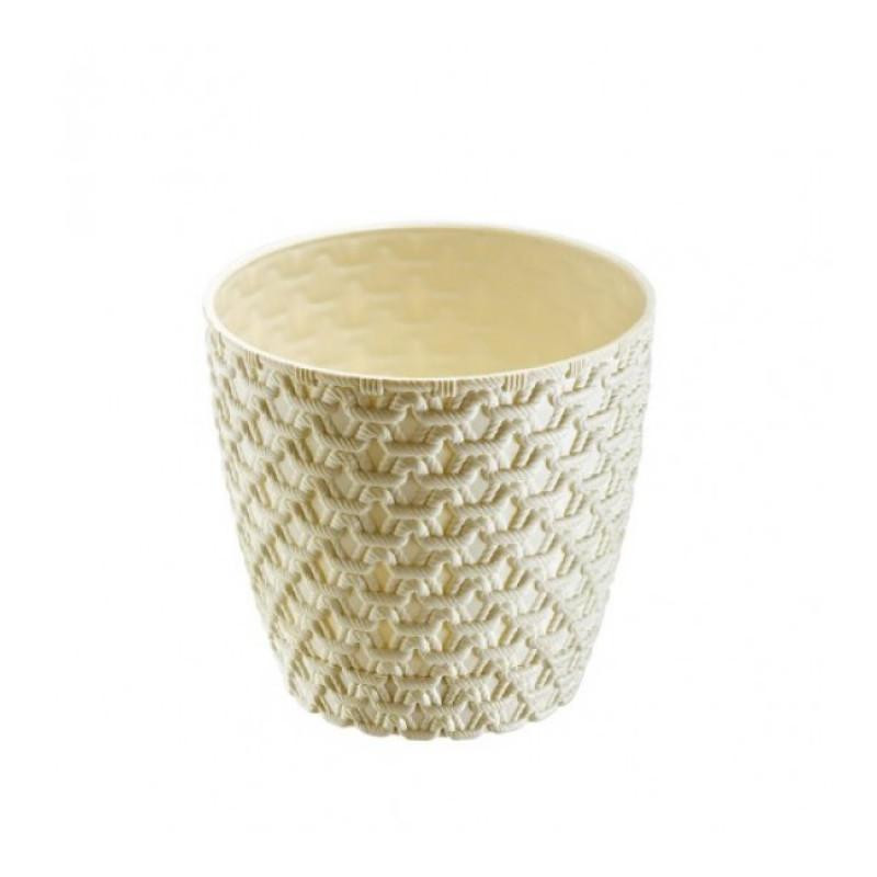 Цветочный горшок с подставкой 