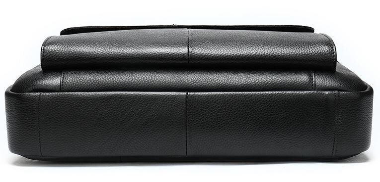 Сумка чоловіча Vintage 14628 шкіряна Чорна Київ - фото 2