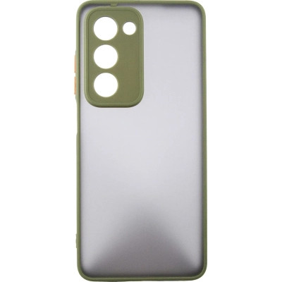 Чохол до мобільного телефона Dengos Oppo A5 4G Case Matte + Glass (Olive Green) (DG-KM-158) Вінниця - фото 2