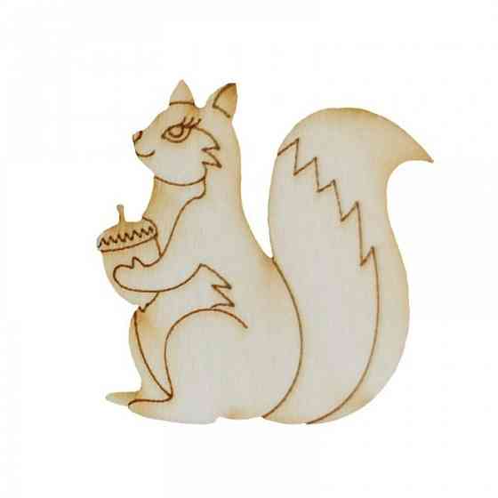 Набір дитячої творчості Розпис по дереву "Магніти-лісові мешканці" РД-006 Вінниця