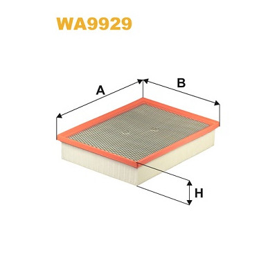 Воздушный фильтр для автомобиля Wixfiltron WA9929 Винница - изображение 1