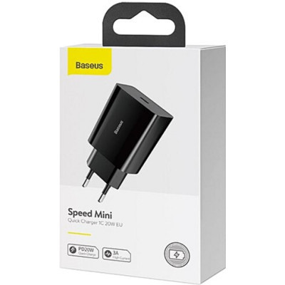 Зарядное устройство Baseus Speed Mini Quick Charger Black (CCFS-SN01) Винница - изображение 9