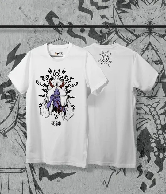 Футболка чоловіча з  принтом Наруто Бог смерти Шинігамі Розмір 48 Anime0011 Дніпро - фото 1