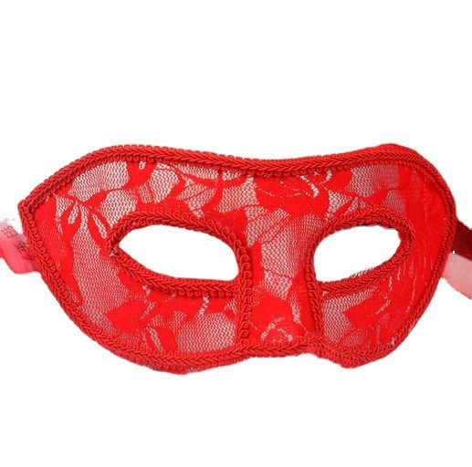 Святкова маска для обличчя 23 на 8 см червоний Київ - фото 3