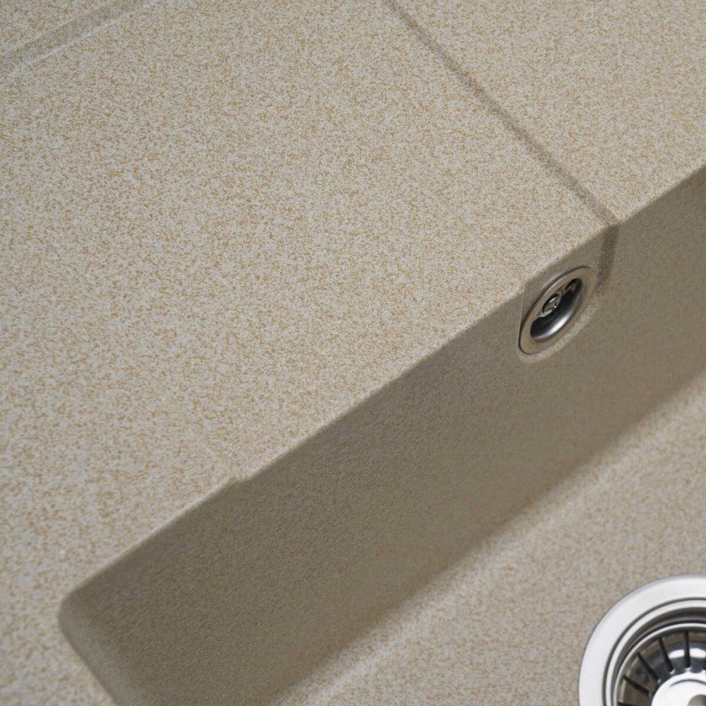 VALESO Гранітна мийка для кухні VALESO ARIA 5851 матова Сафарі Киев - изображение 5