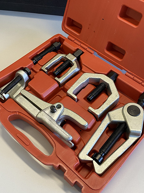 Набір знімачів кульових опор і кермових наконечників універсальний (5ед.) СТАНДАРТ NSK0501 Одеса - фото 2