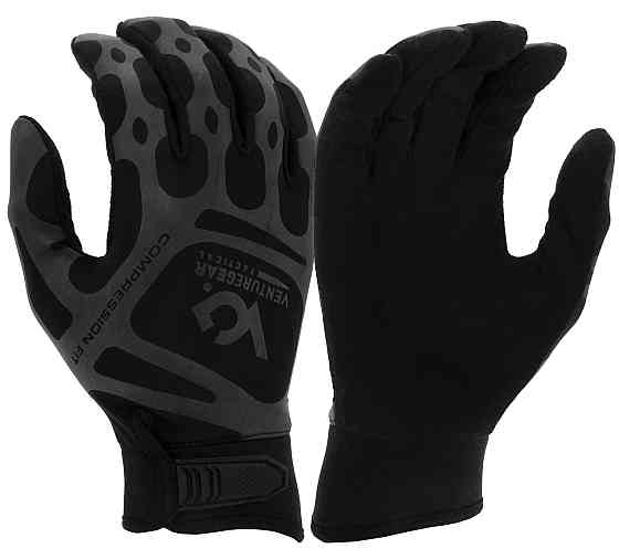 Тактичні рукавиці Venture Gear Tactical VGTG10 Compression Fit, чорні, розмір XL (10) Київ