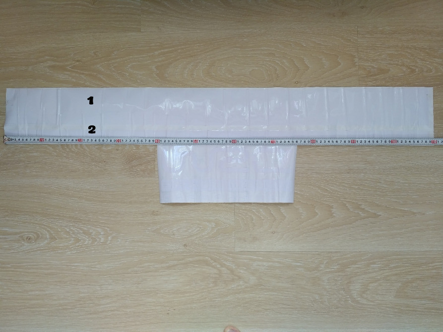 Наклейка на авто капот дві смуги+Wrc Біла Київ - фото 2