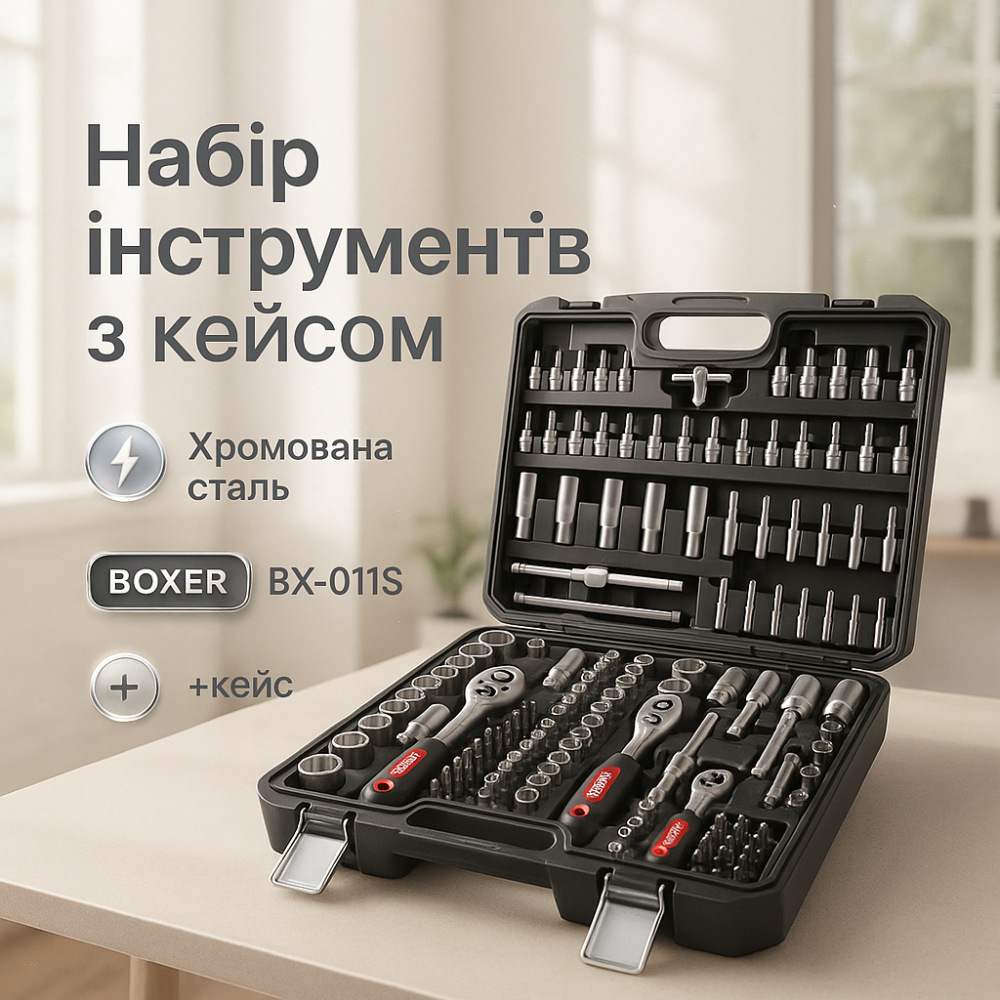 Набір інструментів для авто у валізі, Великий набір інструментів Комплект для сто UT-59 Львів - фото 8