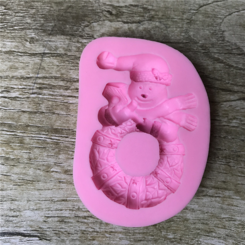 Новогодний молд 55 на 75 мм розовый Киев - изображение 5