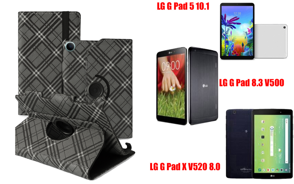 Чохол Spinner360 для планшета LG G Pad 5 10.1, Pad 8.3, Pad X 8.0, колір Art-Shkira Київ - фото 1