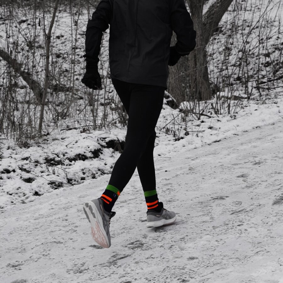 Шкарпетки водонепроникні  Dexshell Running, p-p S, з помаранчевими смугами Київ - фото 13