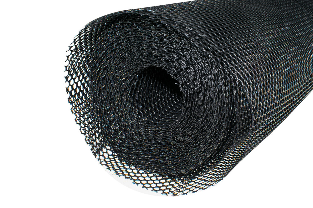 Сітка пластикова 6*8 1,2 м*30 м від кротів чорна Сота Дніпро - фото 2