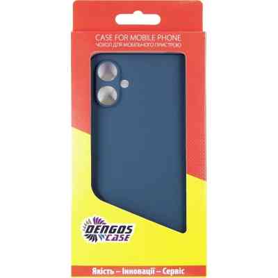 Чехол для мобильного телефона Dengos Samsung Galaxy A06 Carbon + glass (Blue) (DG-KM-114) Винница