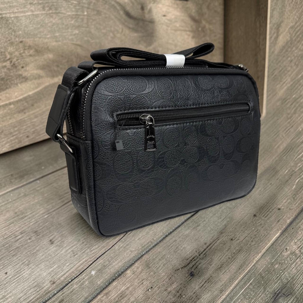 Якісна чоловіча сумка барсетка стиль Coach, сумка месенджер на плече Коач ( 20645 ) Харьков - изображение 6