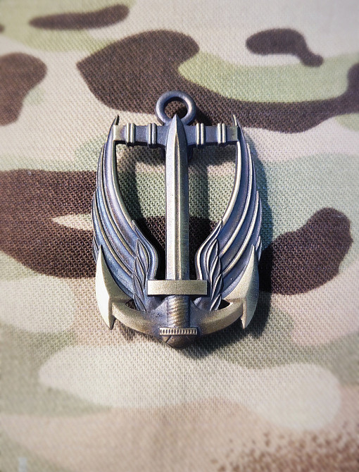 Беретний знак морської піхоти метал Запоріжжя - фото 1