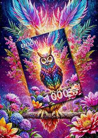 Пазл Неонова сова - Neon Owl (Enjoy-2161) Киев