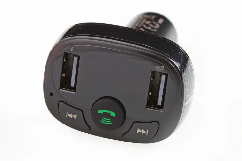 Модулятор радиоволны в прикур. Bluetooth 4.2 Baseus S-09A 2USB 3.4А/microSD Винница - изображение 1