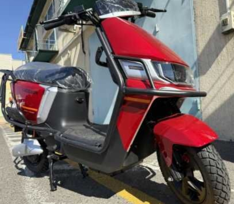 Електроскутер Crosser CR-13 (2000W 72V 24Ah) Графенові акб - Червоний. Харків - фото 3