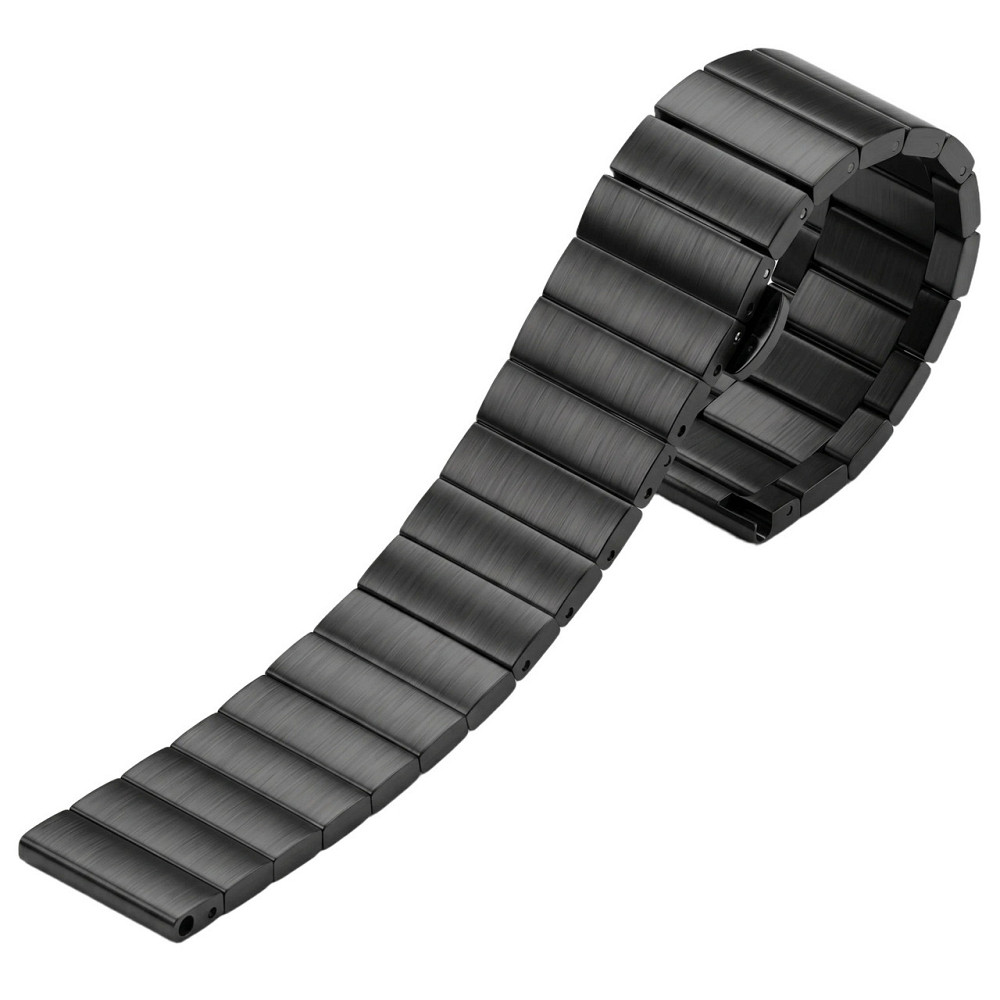 Ремінець для годинника металевий Besta Centurion Black (22 мм) Чорний Вінниця - фото 8