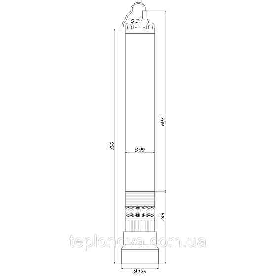 Насос колодезный OPTIMA OP 5,1 - 40/5 AUTO 0,37 кВт,  P max=0,45 кВт Черновцы