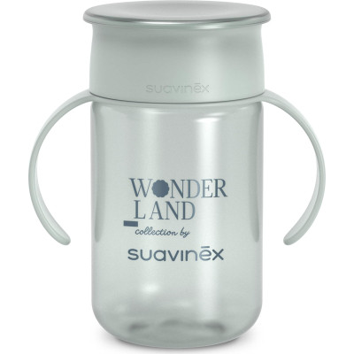 Поильник-непроливайка Suavinex Wonderland 340 мл. +12 мес. светло-зеленая (402793) Винница - изображение 2