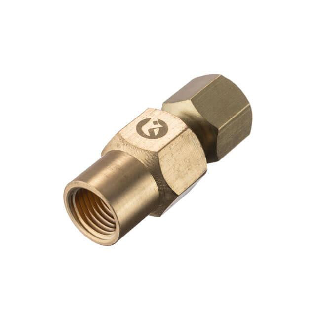 Шарнір поворотний, внутрішня різьба 1/4"-1/4", латунь, STORM INTERTOOL PT-2209 Київ - фото 1