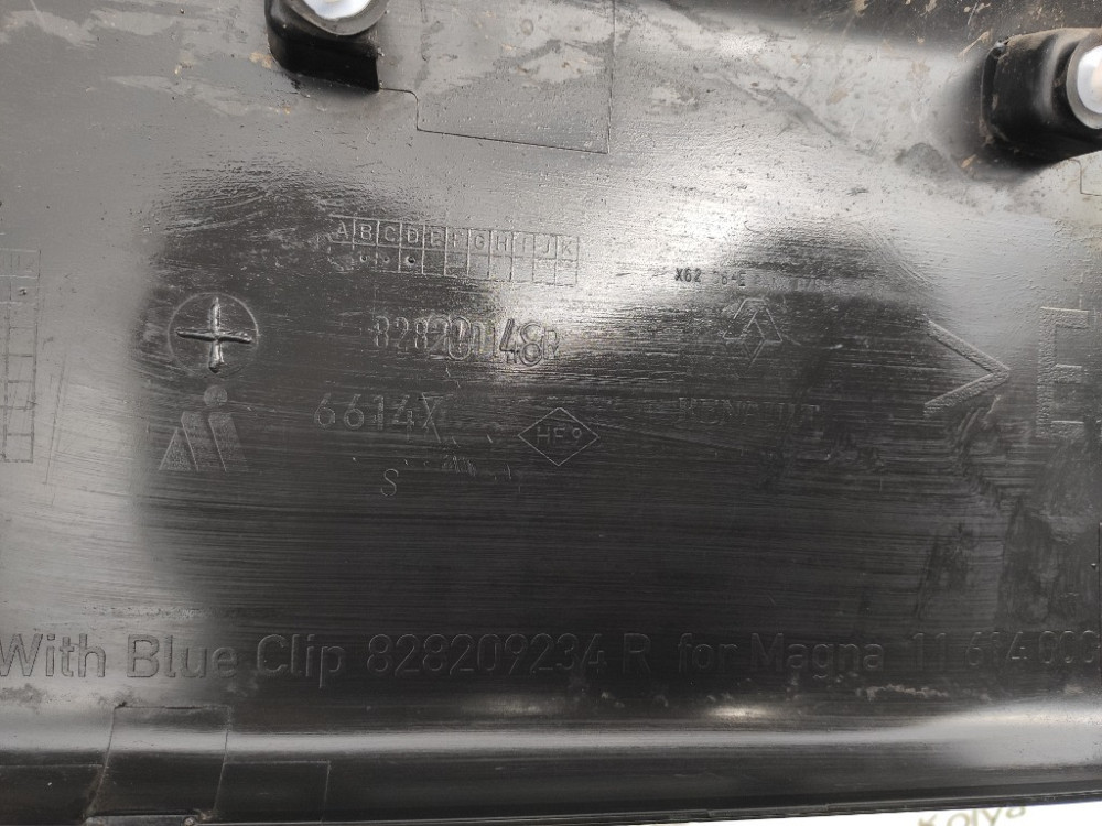 Накладка бокових дверей права Renault Master III 2010-2019 (828200148R) Ковель - изображение 2