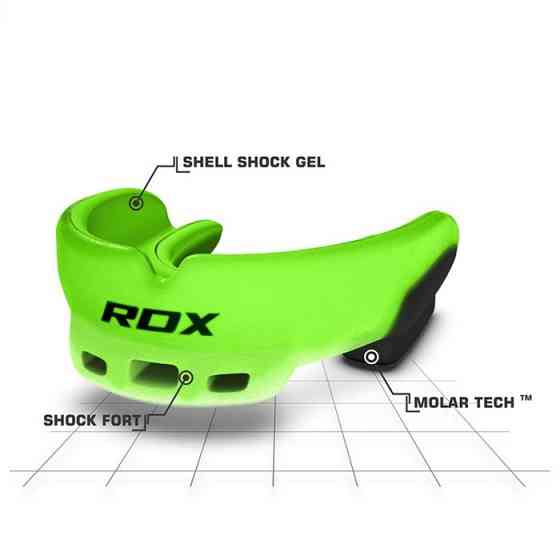 Капа боксерська RDX GEL 3D Elite Green Кам'янське