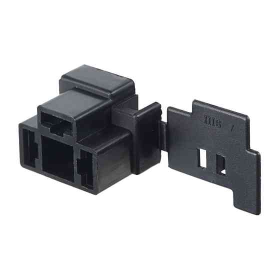 Роз'єм конектор 3-кон., Автолампа Н4, 7809007, TE Універсальна універс., Освітлення, Багато марок 40630 Київ