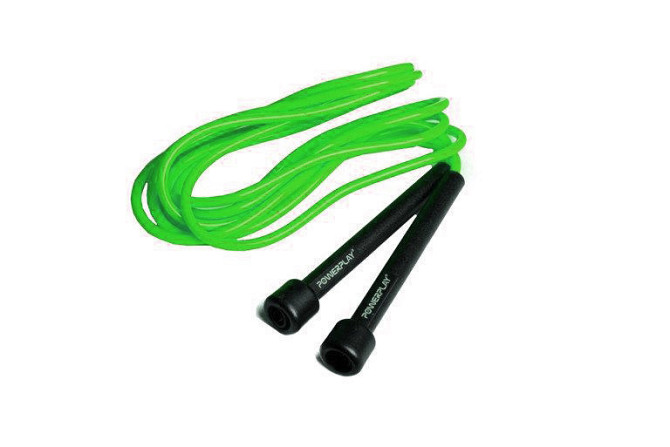 Скакалка PowerPlay 4201 Basic Jump Rope Зелена (2,8m.) Каменское - изображение 2