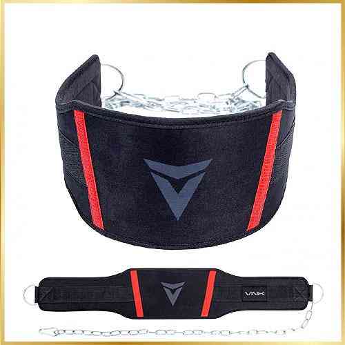 Пояс с цепью для дополнительных отягощений VNK силовой аксессуар для турника и тренажерного зала Киев