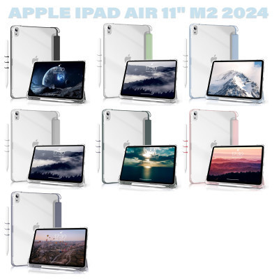 Чехол для планшета BeCover Soft Edge Apple iPad Air 11" M2 2024 Dark Green (711426) Винница - изображение 6