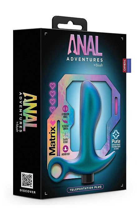 Массажер простаты Blush Anal Adventures с вибрацией, 11.5 см Sex Aura Киев - изображение 7