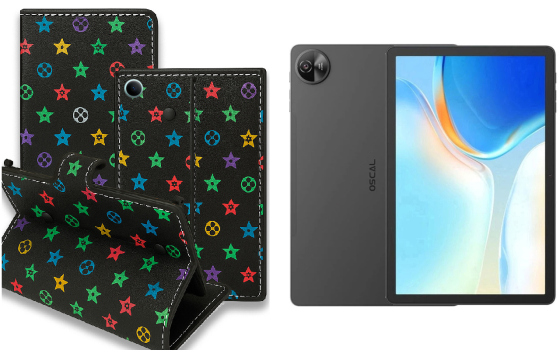 Книжка-трансформер для планшета Blackview Oscal Pad 80, колір Black Lyi Black Київ
