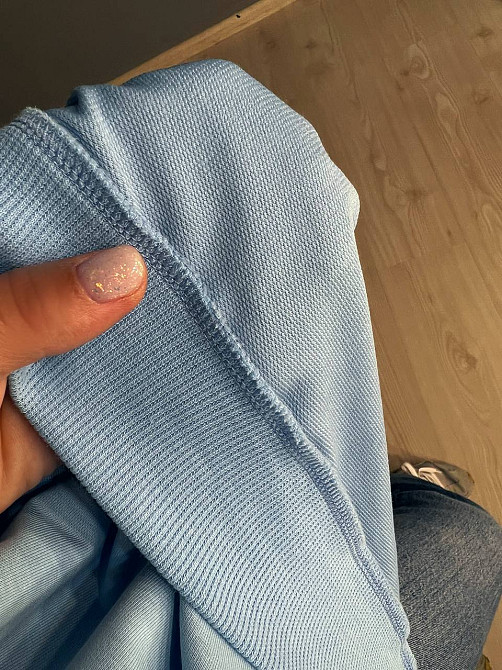 Світшот жіночий MY CITY 3044 широкий оверсайз супер вільного крою великі розміри, блакитний, one size Київ - фото 12